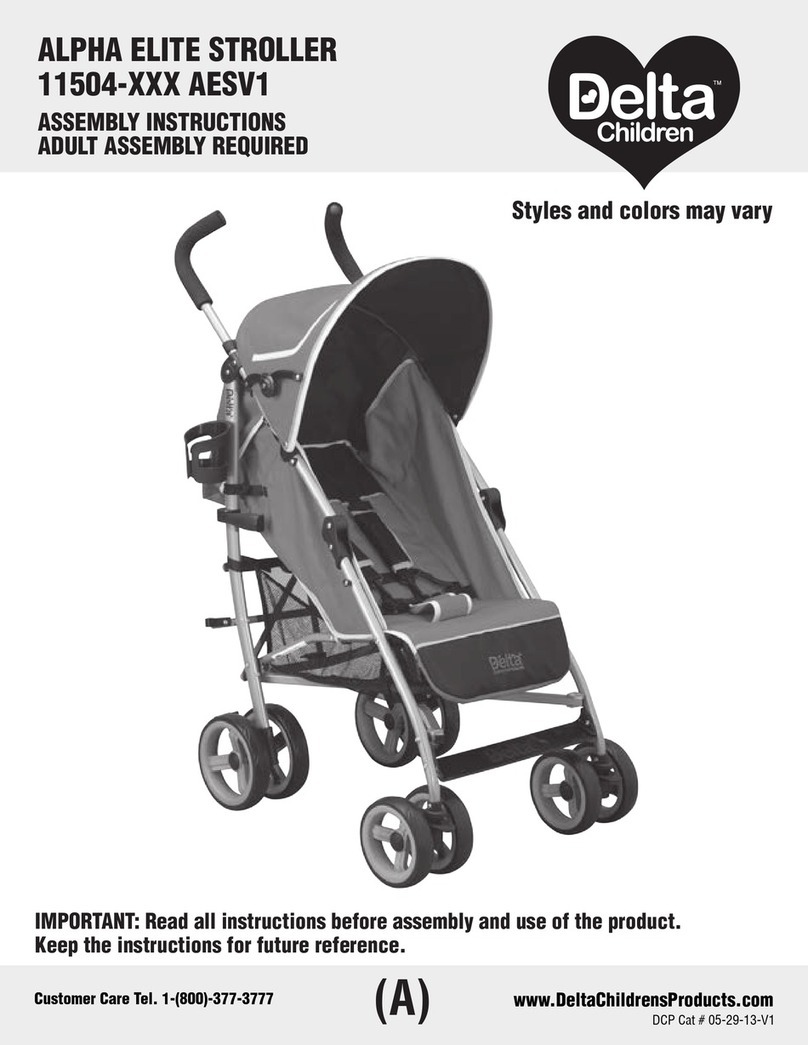 Delta Children ALPHA ELITE 11504 AESV1 Series User manual