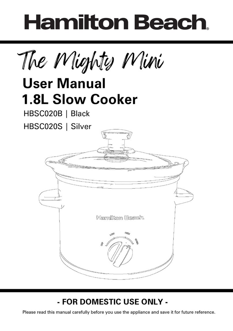 Hamilton Beach Mighty Mini HBSC020B user manual Hamilton Beach Mighty Mini HBSC020B user manual