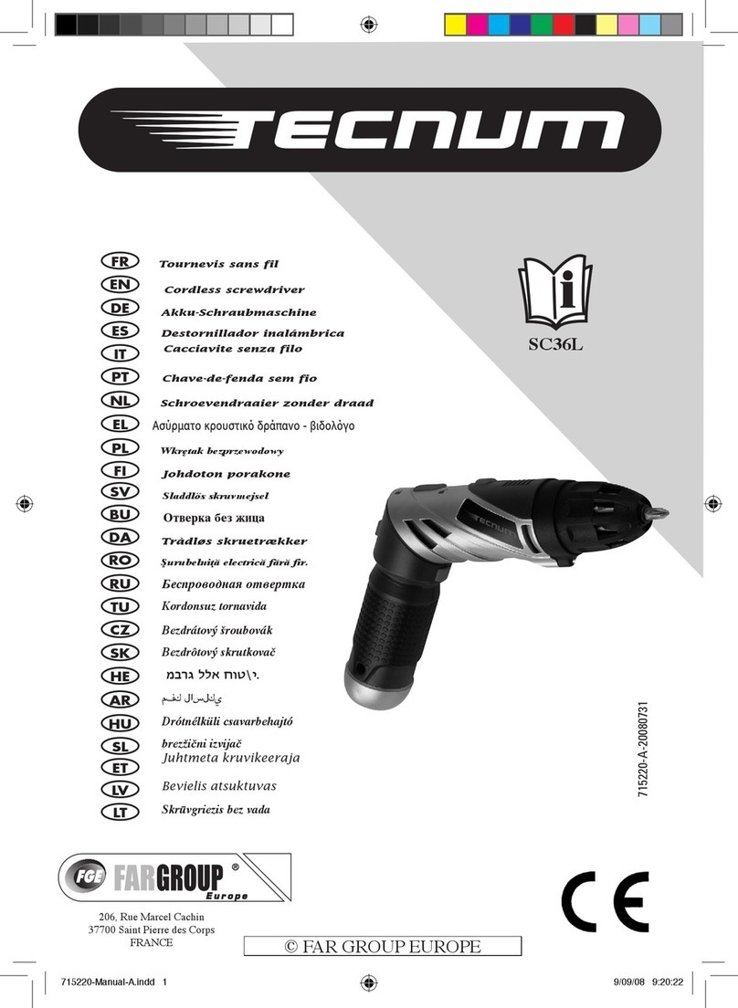 tecnum SC36L User manual