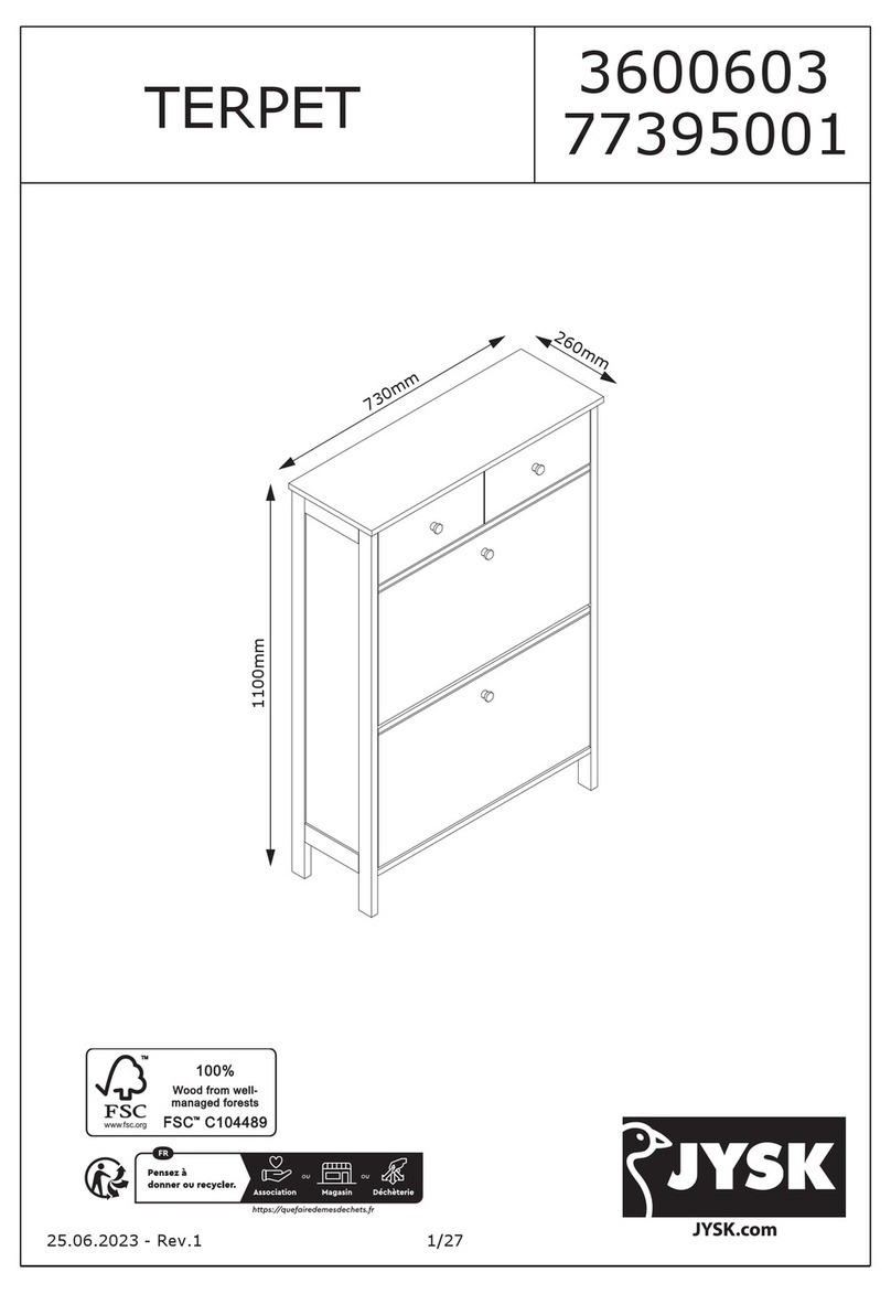 Jysk TERPET 3600603 User manual