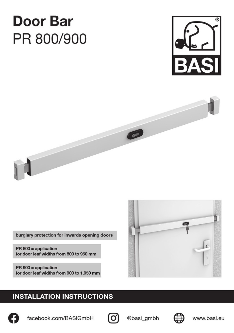 BASI PR 800 installation instructions