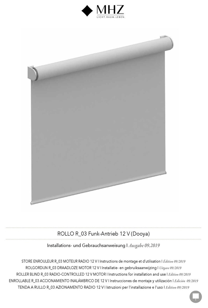 MHZ DM25LE/L-1.1/40 Instructions for installation and use