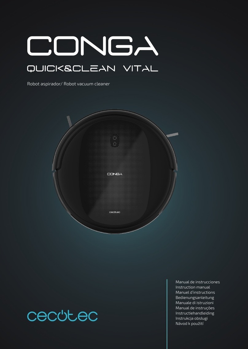 cecotec Conga Quick&Clean Vital User manual