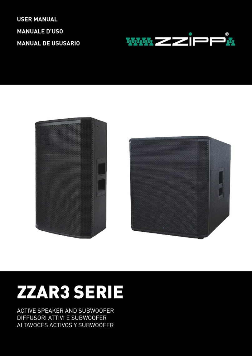 Zzipp ZZAR3 Series User manual
