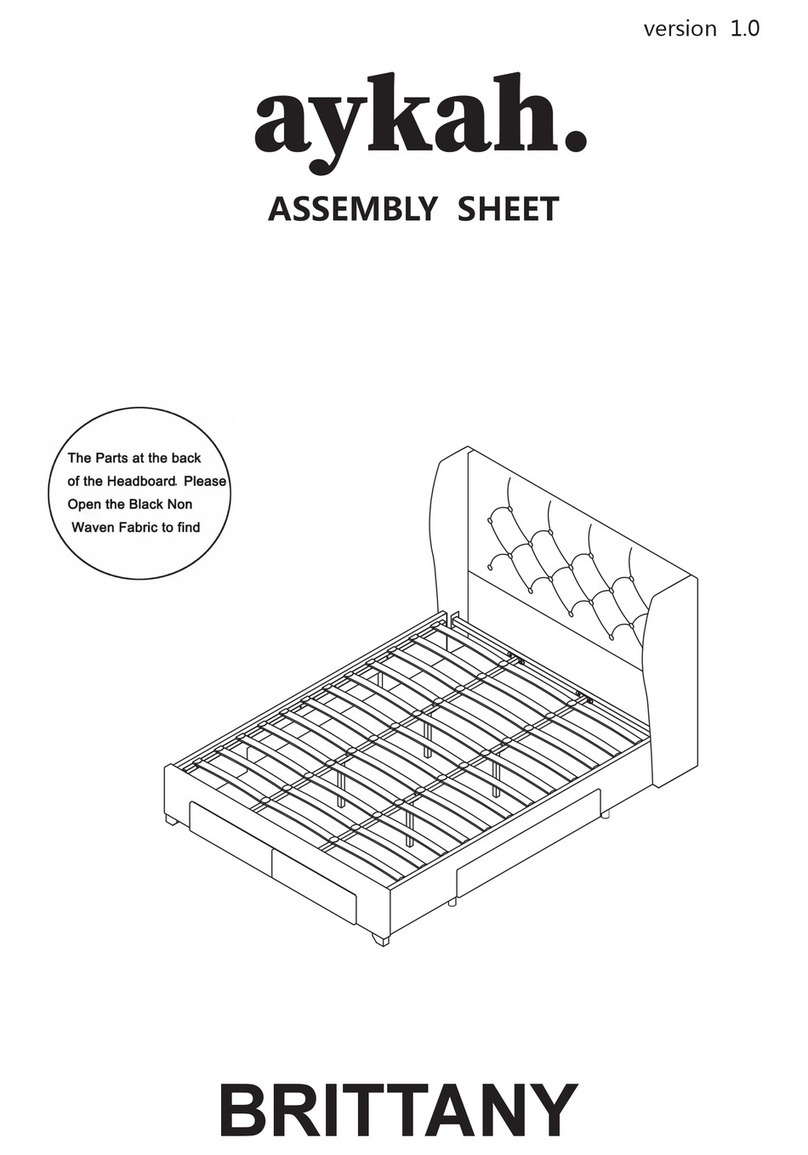 aykah BRITTANY Assembly sheet