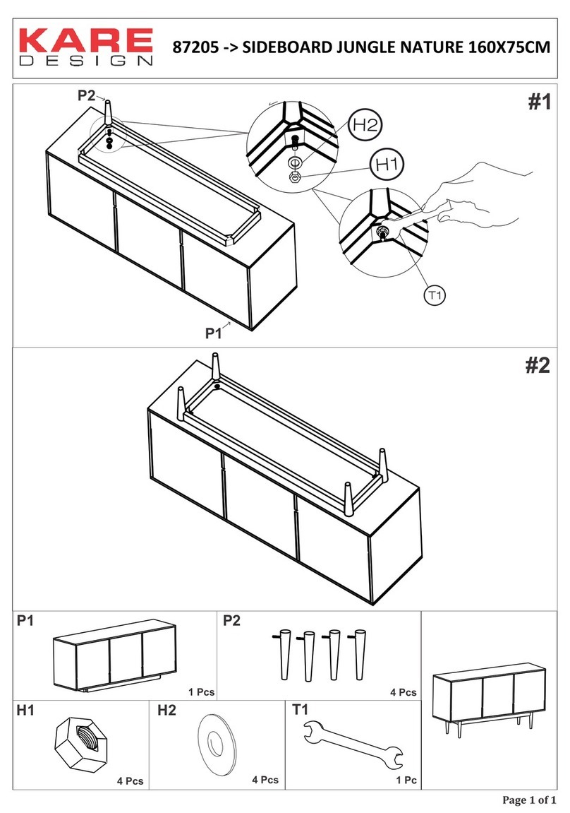 KARE design JUNGLE NATURE 87205 User manual