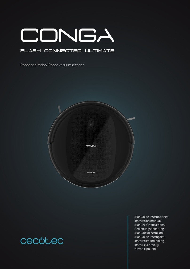 cecotec Conga Flash Connected Ultimate User manual