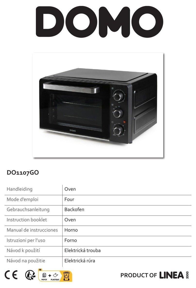Linea 2000 DOMO DO1107GO instruction manual