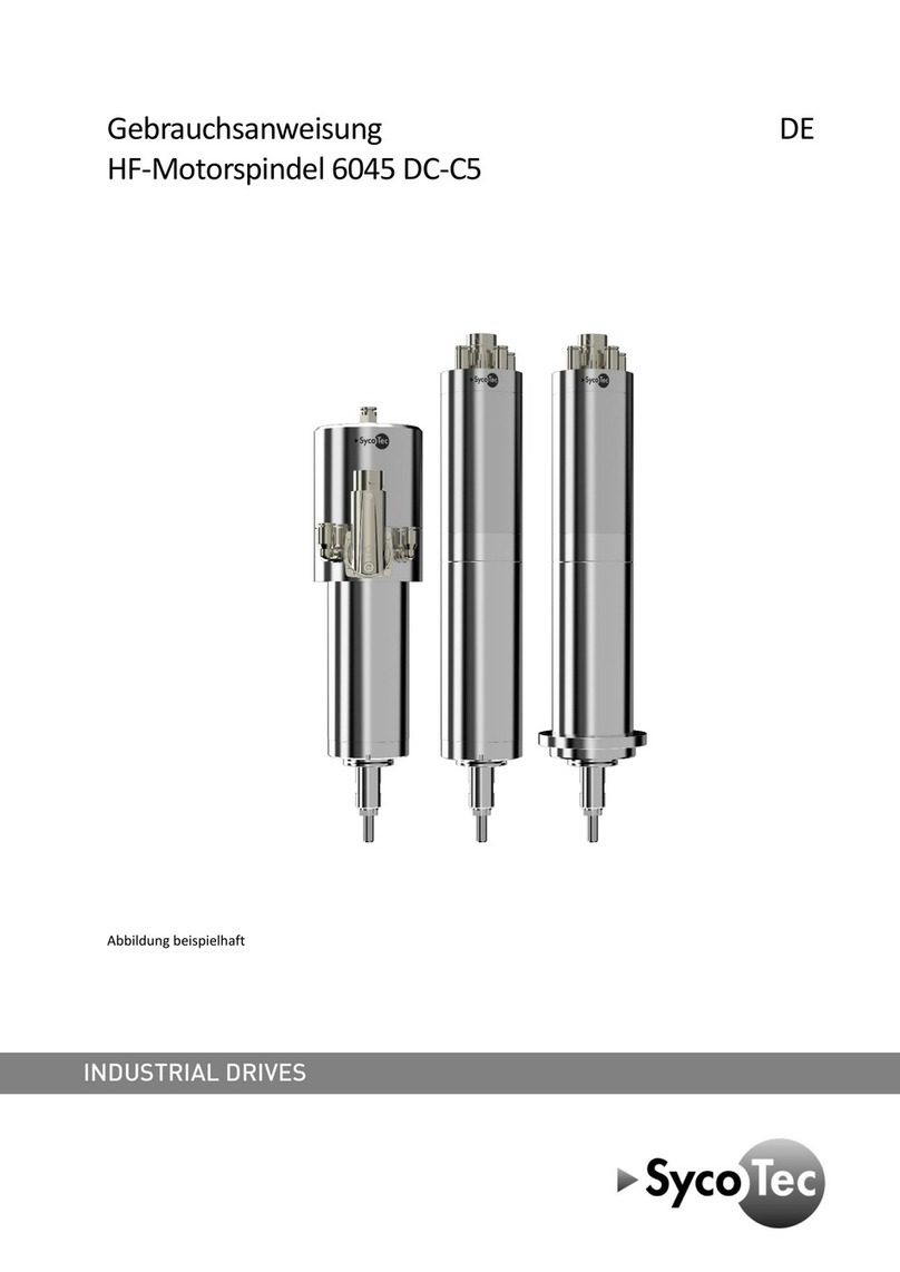 SycoTec 6045 DC-C5-80-10 operating manual