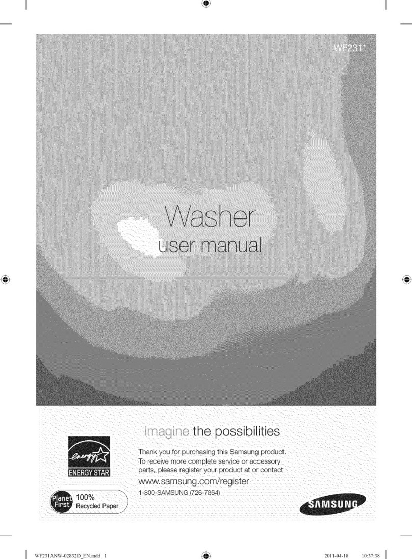 Samsung WF231 Series User manual