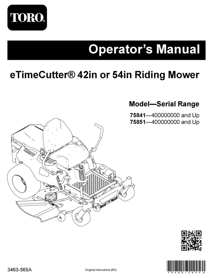 Toro eTimeCutter 75841 User manual Toro eTimeCutter 75841 User manual