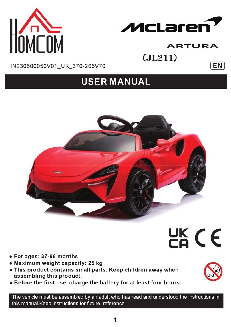 HOMCOM 370-265V70 User manual