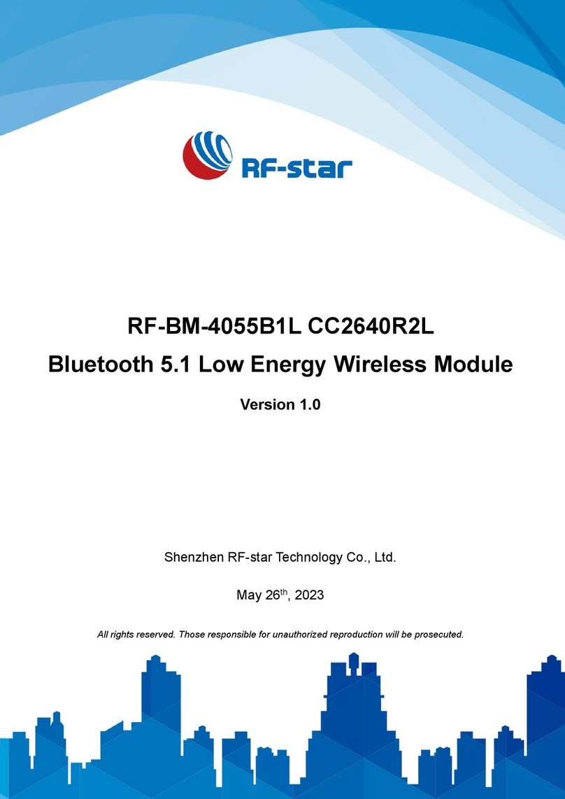 RF-Star RF-BM-4055B1L Instruction Manual
