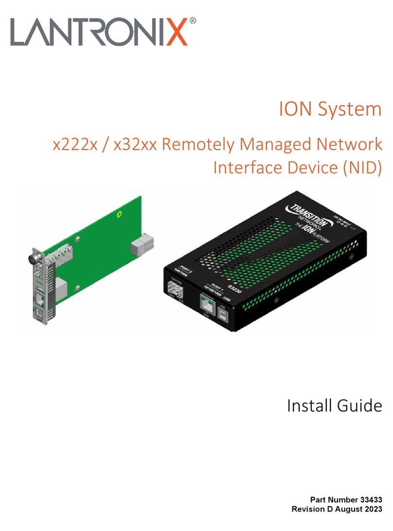 Lantronix 222 Series installation guide