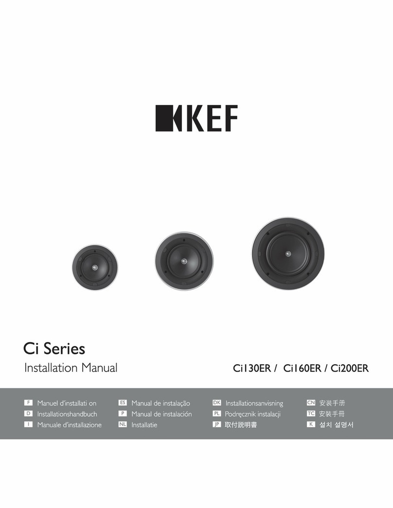KEF Ci Series User manual