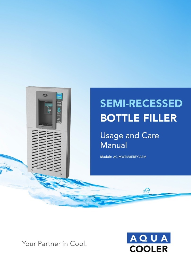Aqua Cooler AC-MWSM8EBFY-ASM User manual