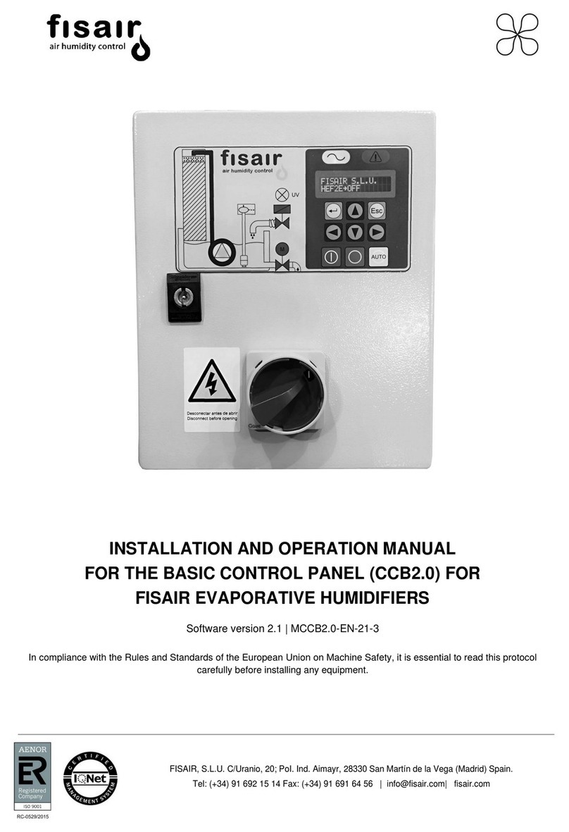 fisair CCB2.0 Installation and operation manual