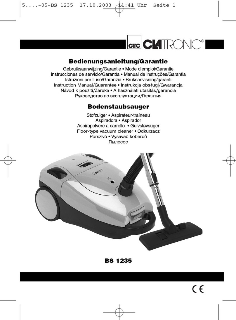 Clatronic BS 1235 Instruction manual & guarantee