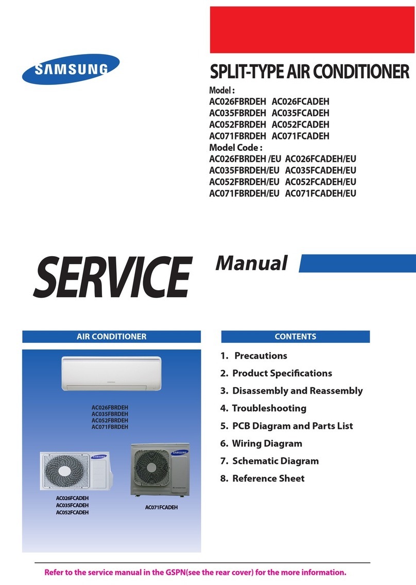 Samsung AC026FBRDEH User manual