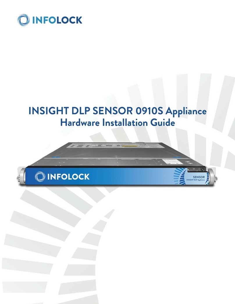 Infolock INSIGHT DLP SENSOR 0910S Hardware installation guide