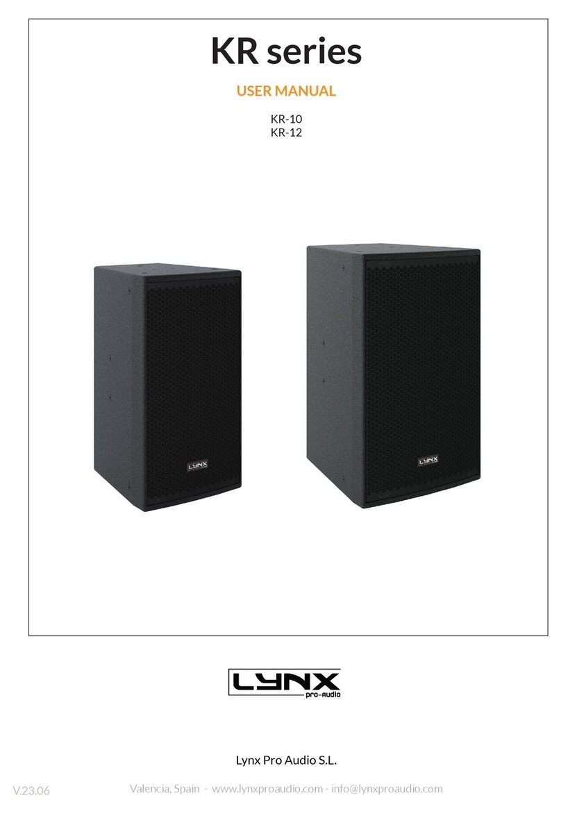 Lynx KR Series User manual Lynx KR Series User manual