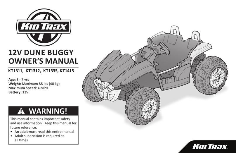 KID Trax KT1311 owner's manual