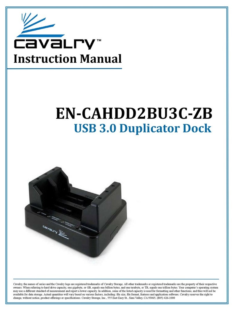 Cavalry EN-CAHDD2BU3C-ZB User manual