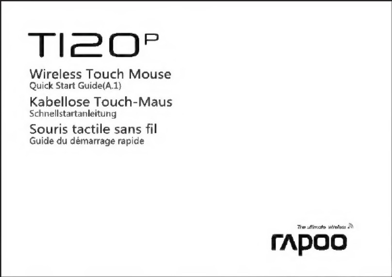 Rapoo T120P User manual
