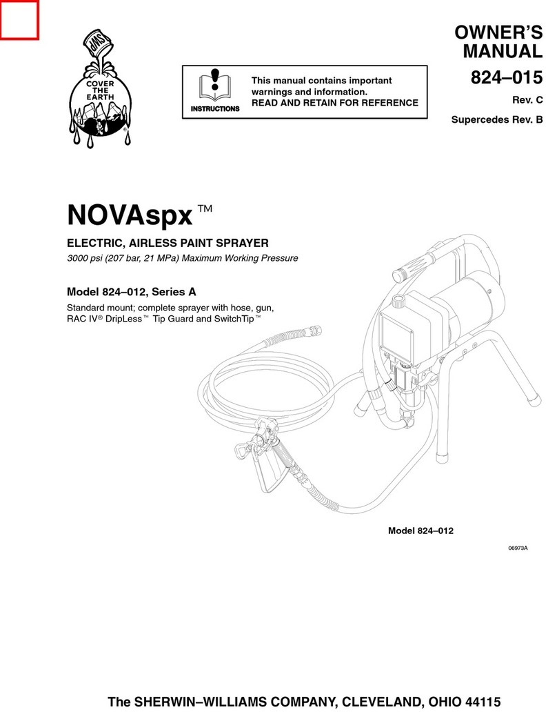 Sherwin-Williams NOVAspx 824-012 User manual Sherwin-Williams NOVAspx 824-012 User manual
