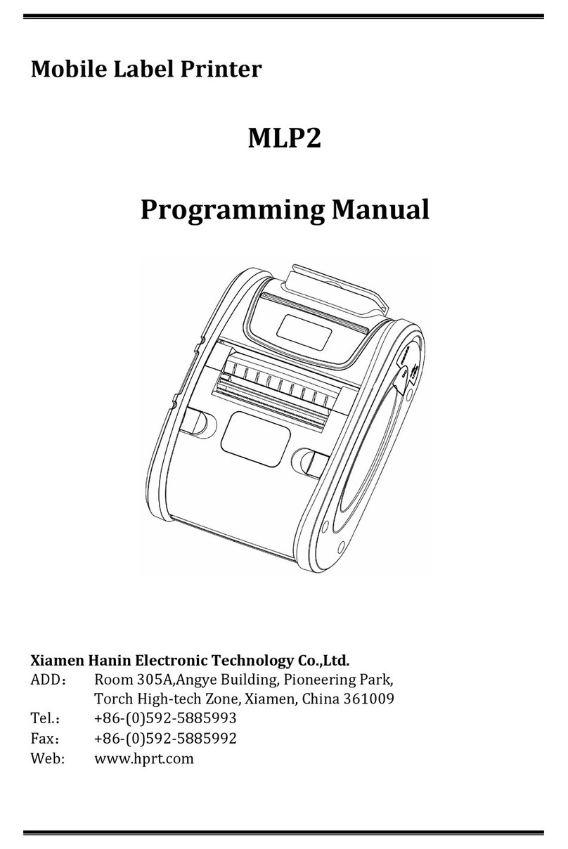HPRT MLP2 Owner's manual