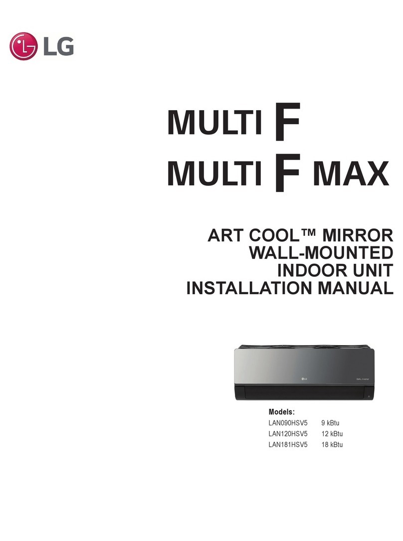 LG ART COOL LAN090HSV5 User manual