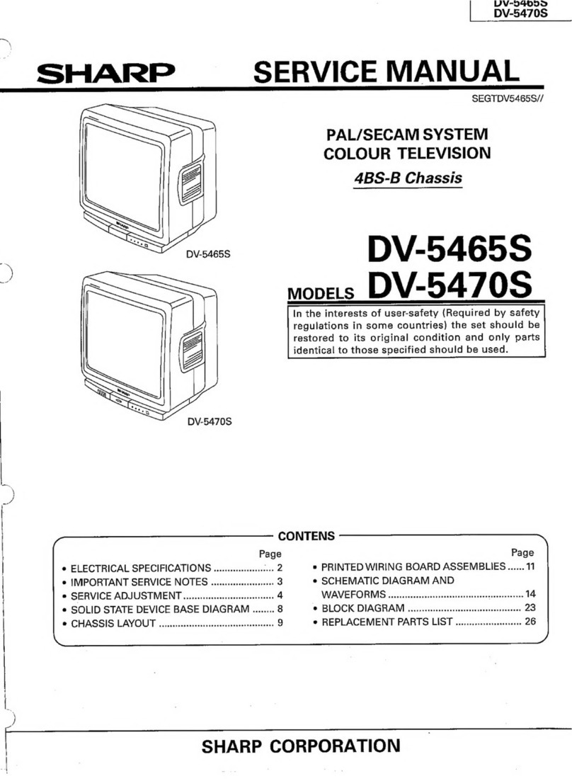 Sharp DV-5465S User manual