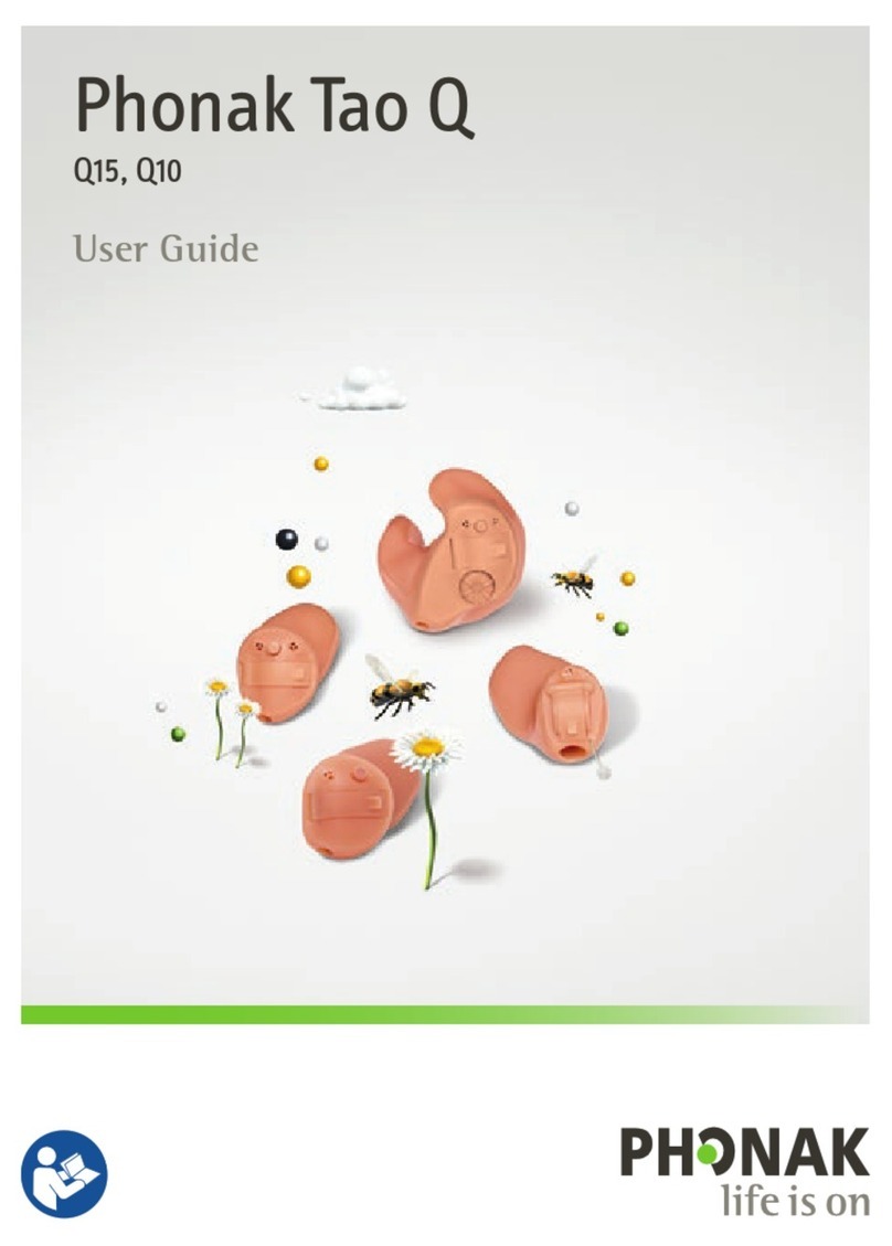 Phonak Tao Q User manual