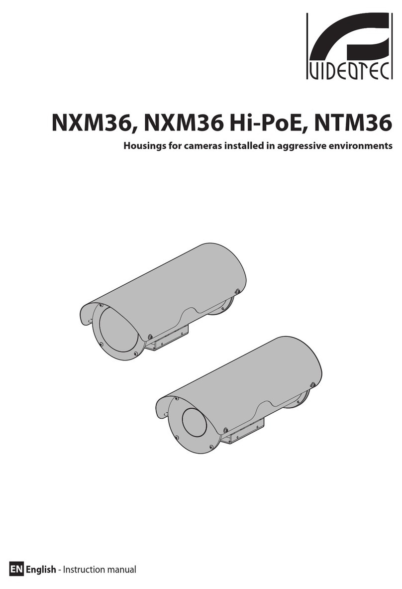 Videotec NXM36 User manual