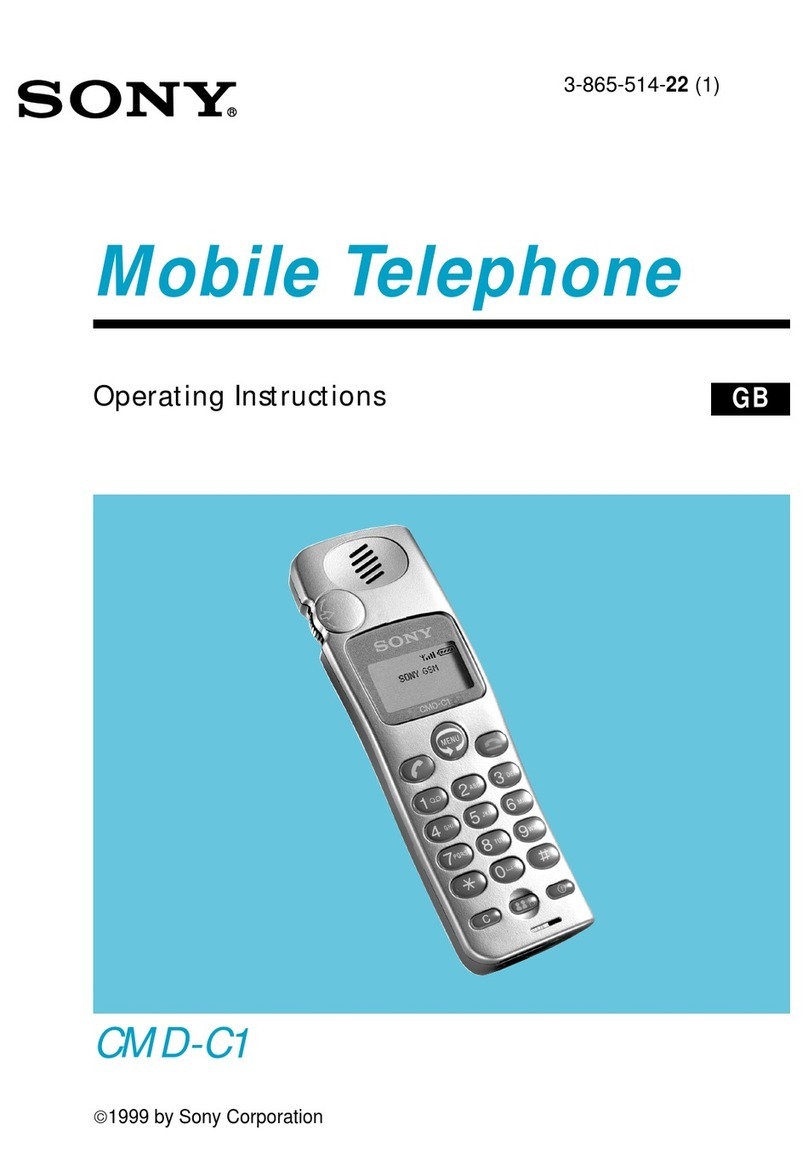 Sony CMD-C1 User manual