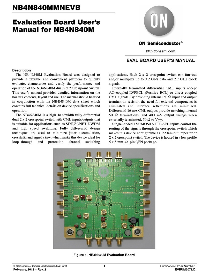 ON Semiconductor NB4N840MMNEVB User manual