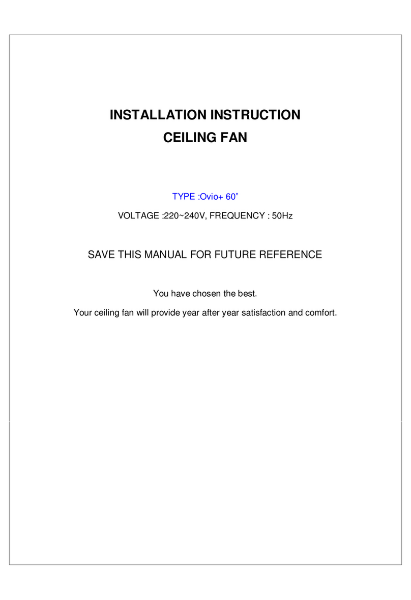 NSB FAN Ovio+ 60 User manual