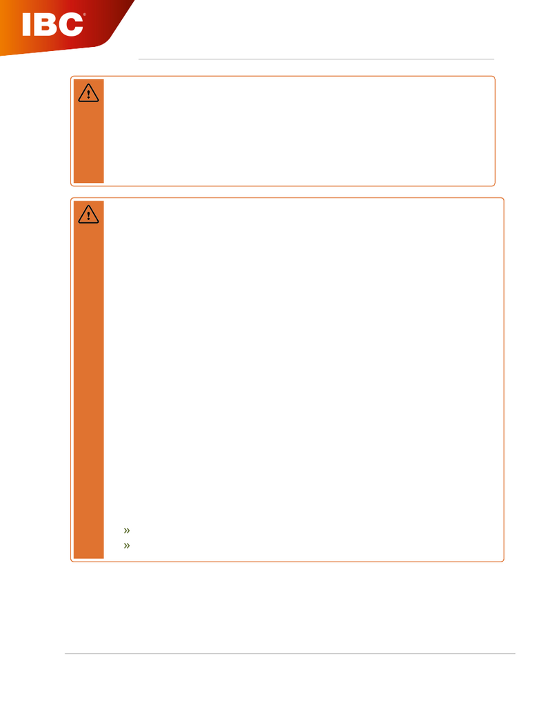 IBC P-1627 Replacement instructions