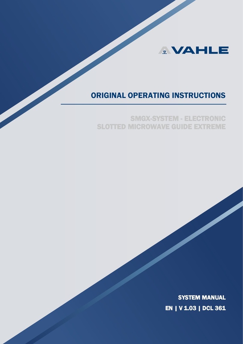 Vahle SMGX-SYSTEM User manual