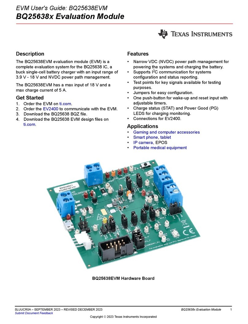 Texas Instruments BQ25638 Series User manual