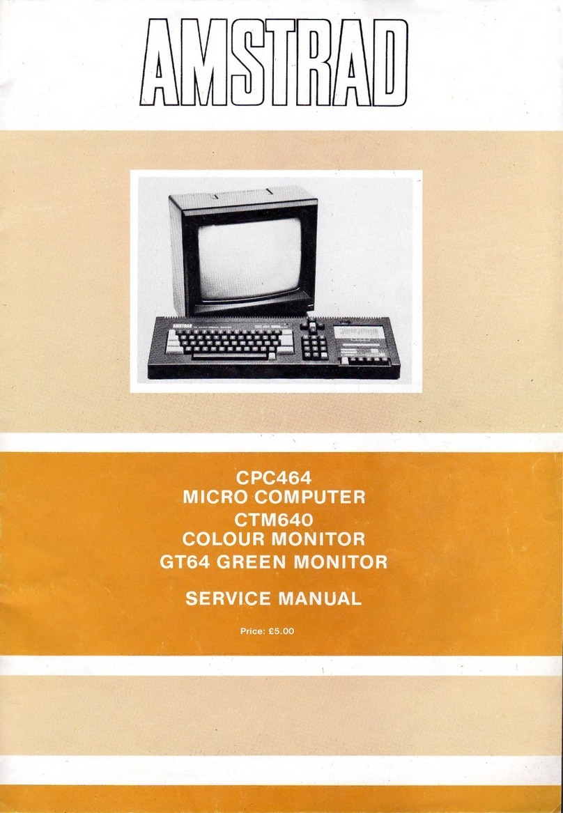 AMSTRAD CPC464 User manual