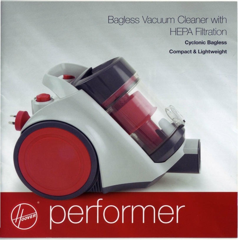 Hoover Performer 3010 R3 User manual