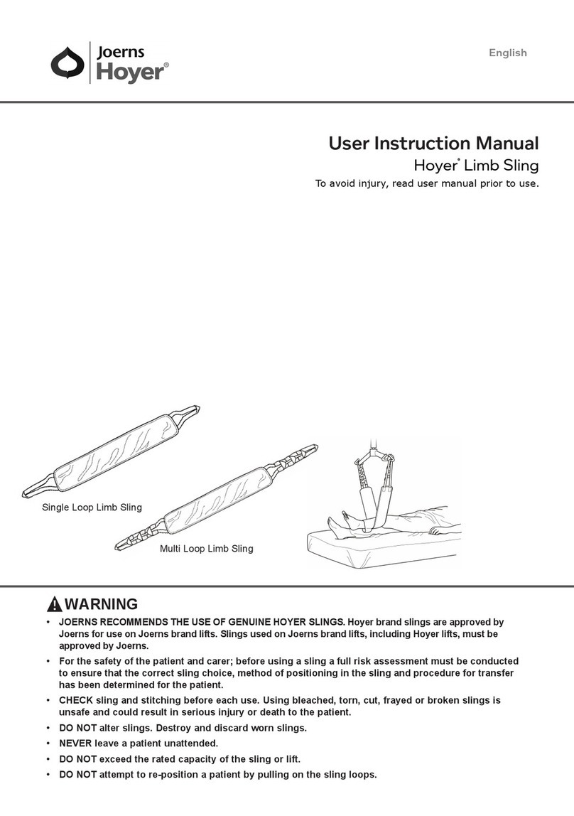 Joerns Healthcare Hoyer Operator's manual