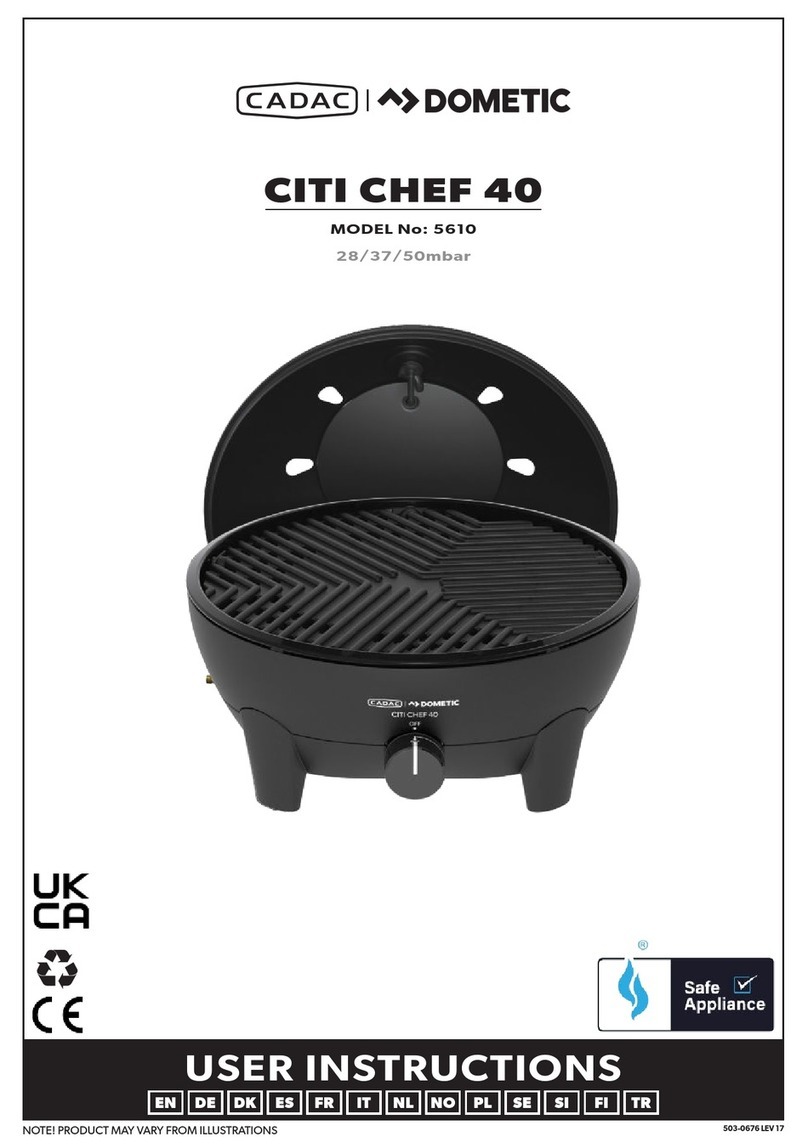 Cadac Citi Chef 40 User manual