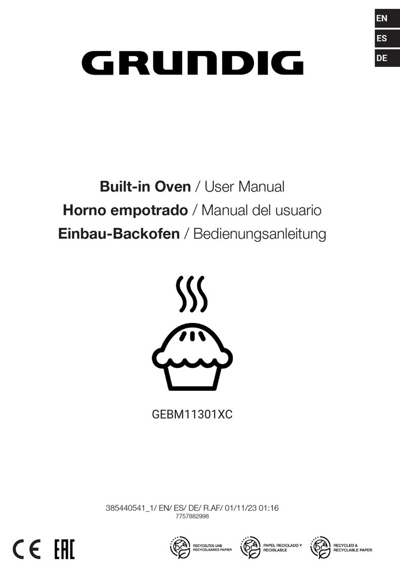 Grundig GEBM11301XC User manual