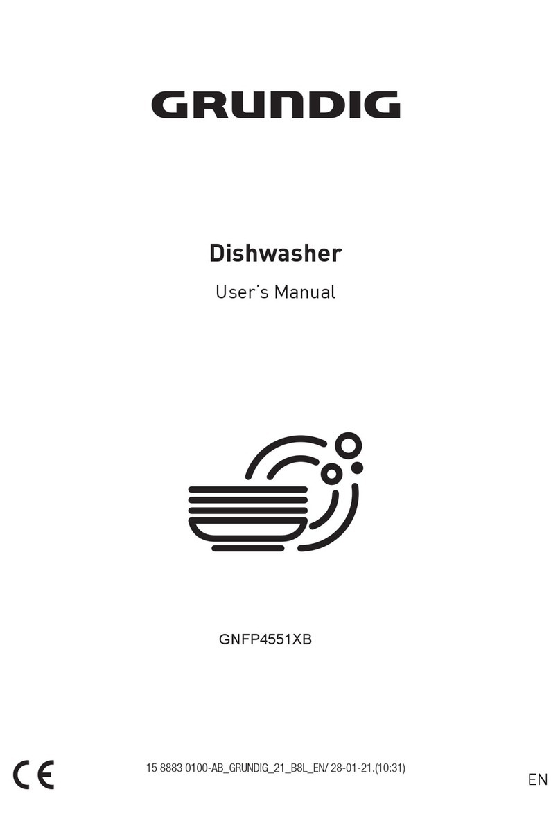 Grundig GNFP4551XB User manual