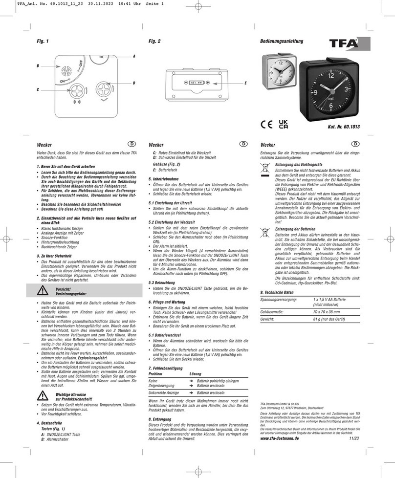 TFA 60.1013 instruction manual