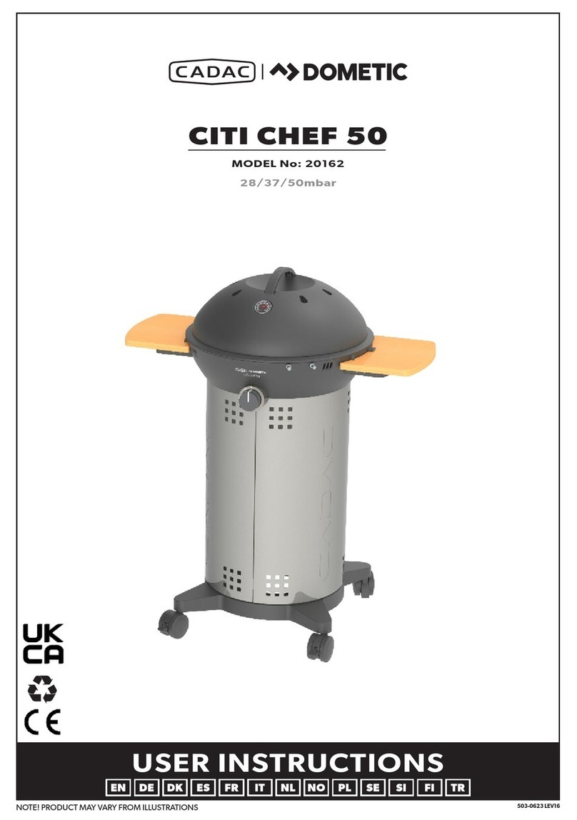 Cadac Citi Chef 50 User manual