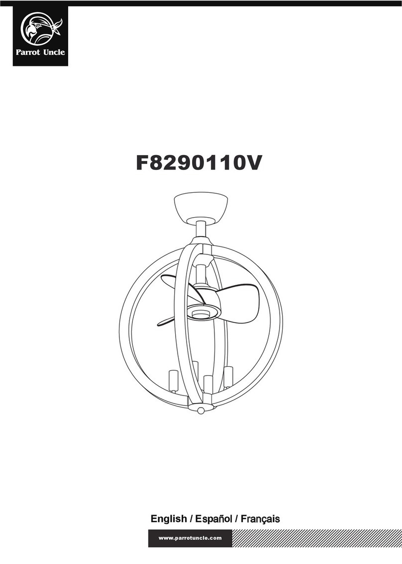 Parrot Uncle F8290110V Manual