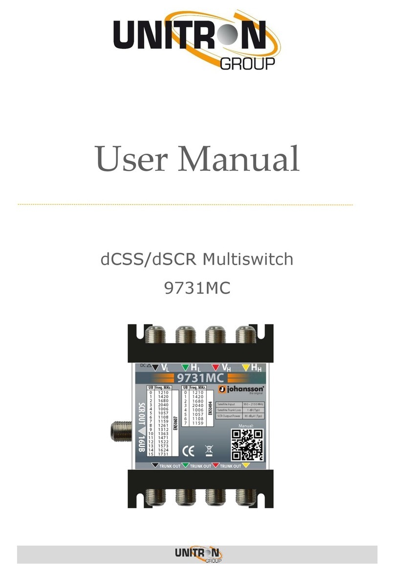 Unitron 9731MC user manual